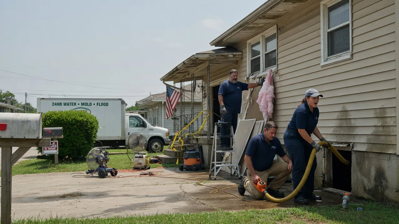 Water Damage Repair in Milledgeville, OH near me